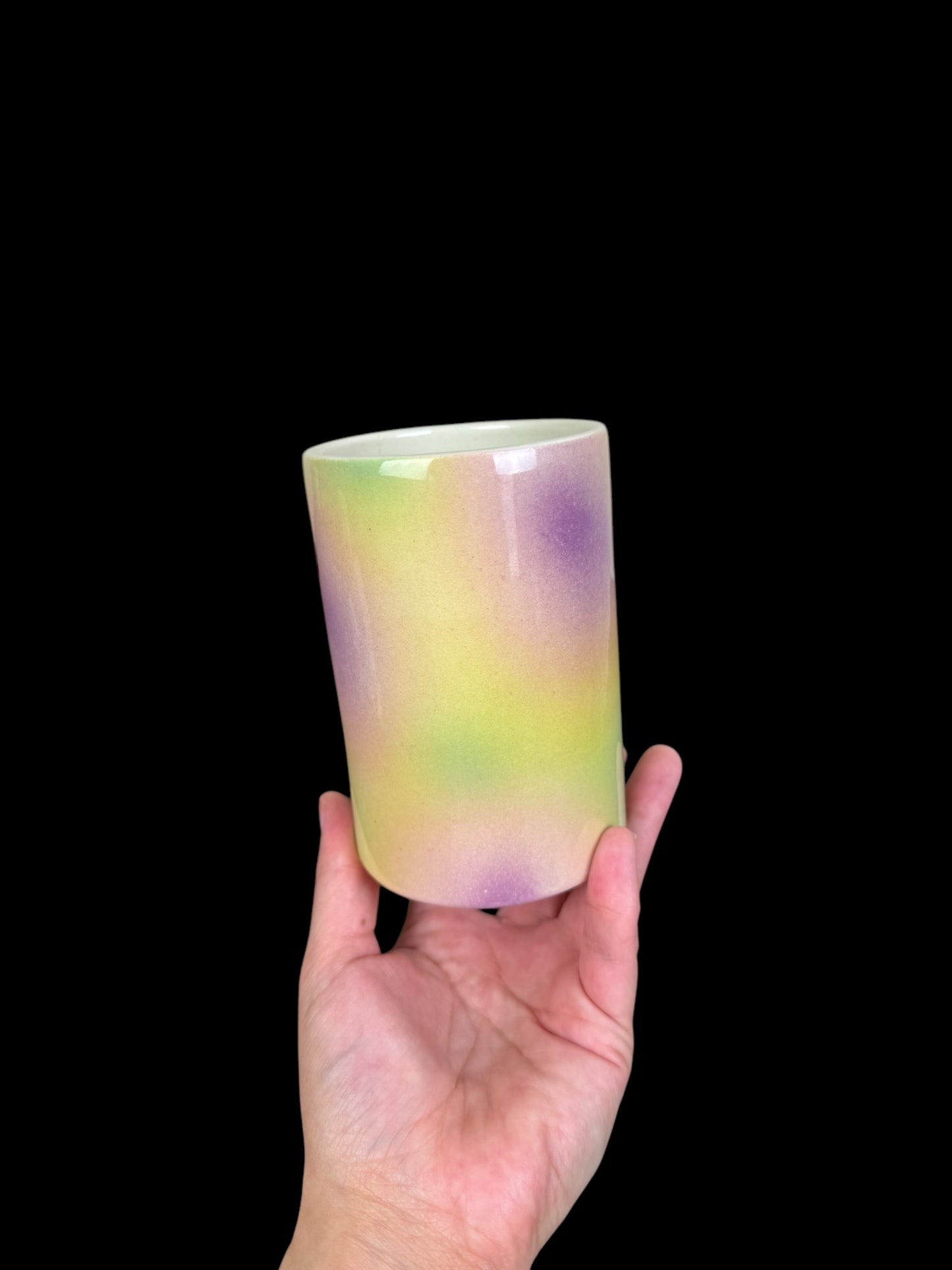 Airbrushed Multicolor Gradient Cup
