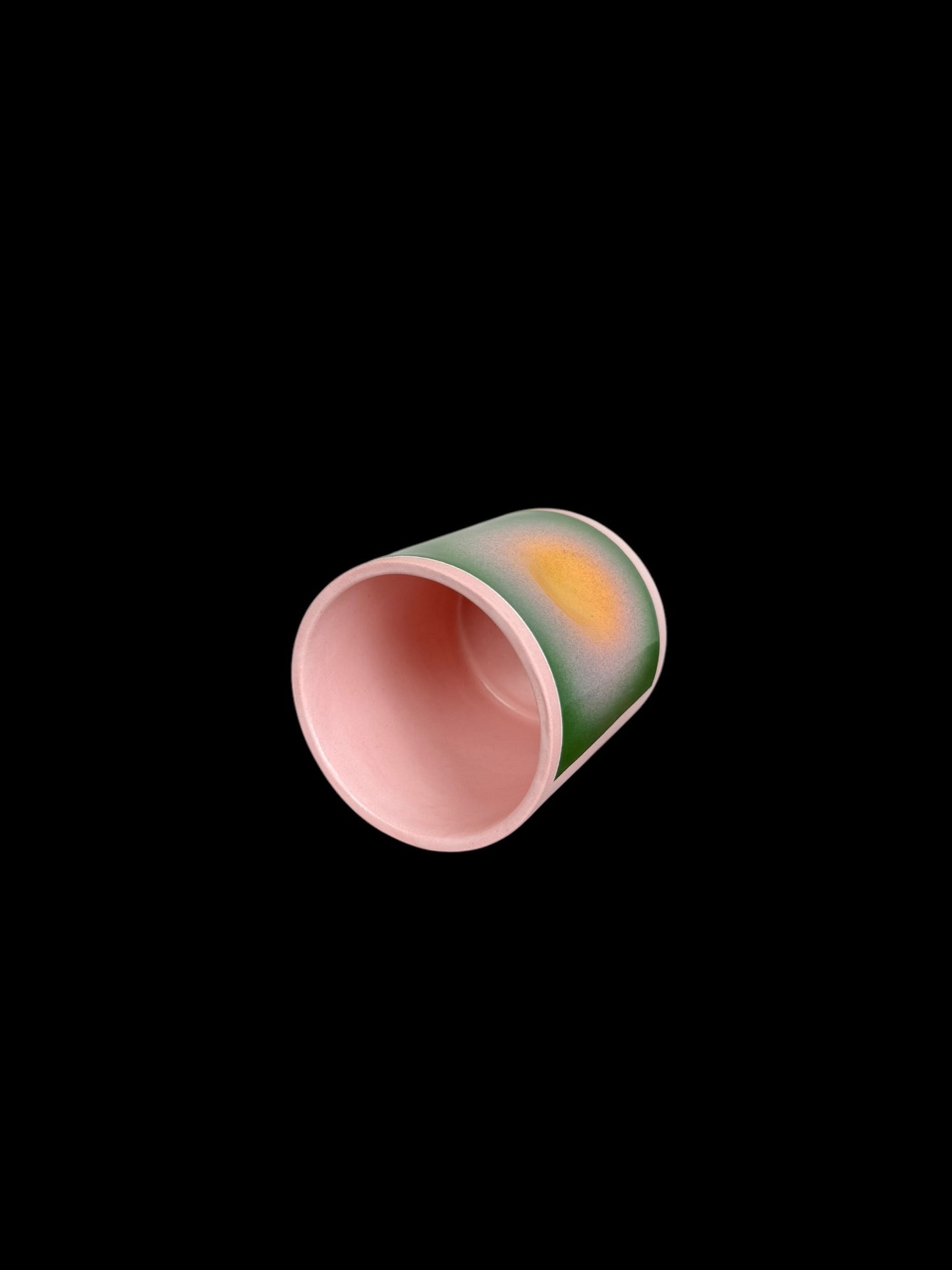 Orange to Green Gradient Cup
