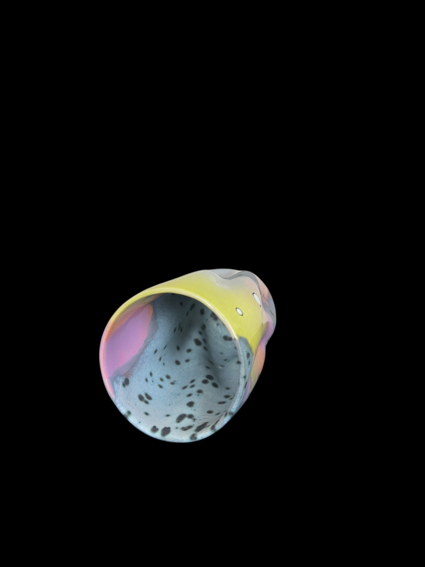 Multi-indented Wavy Tumbler with Gold Stars