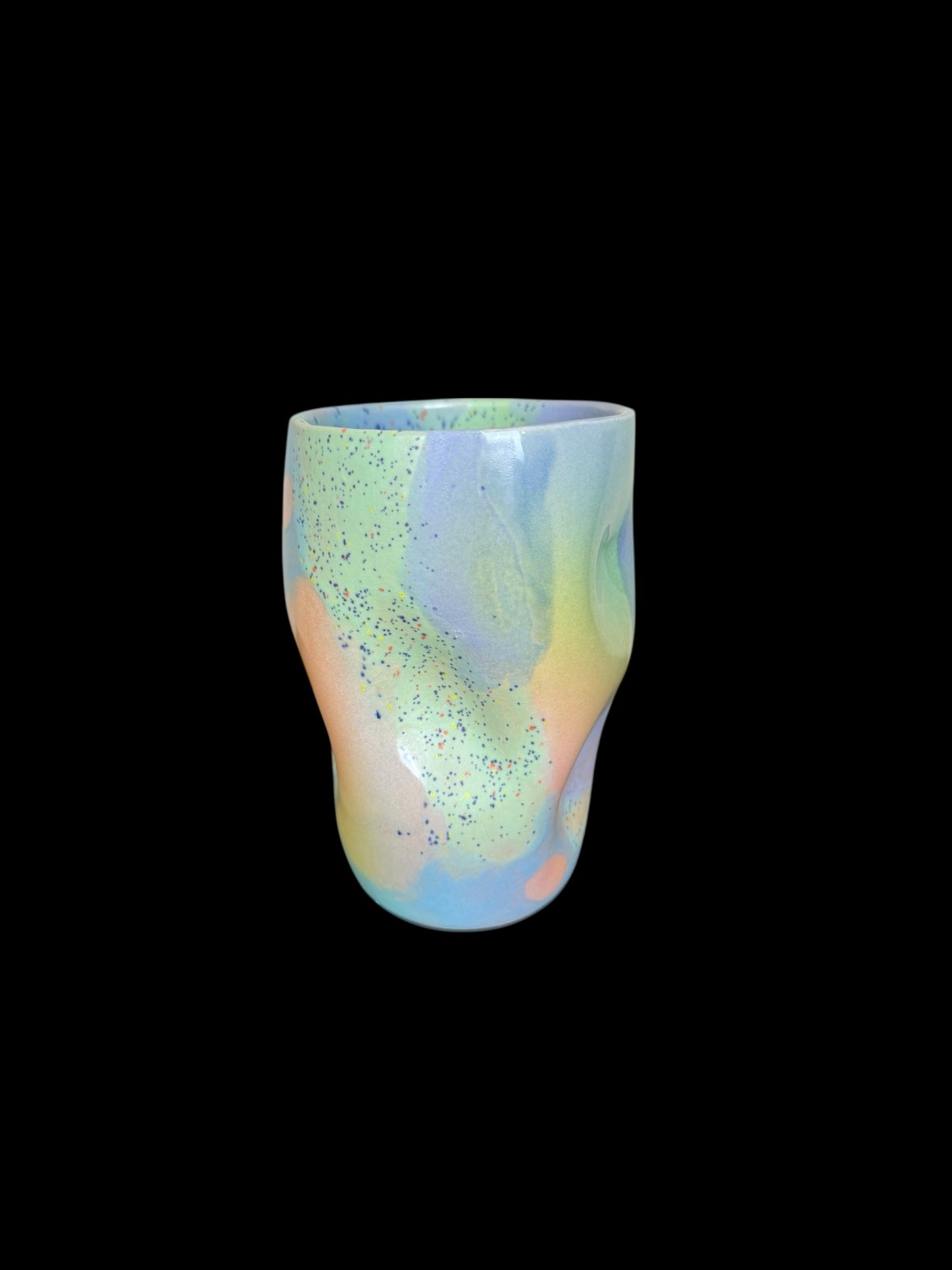 Multi-indented Colorful Tumbler#3