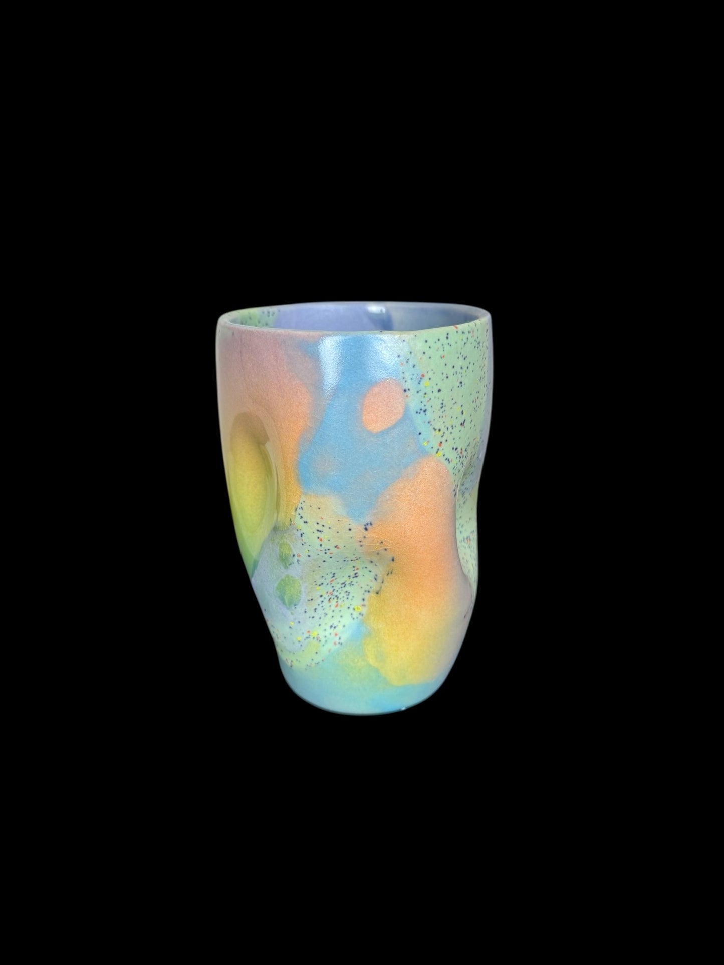Multi-indented Colorful Tumbler#3