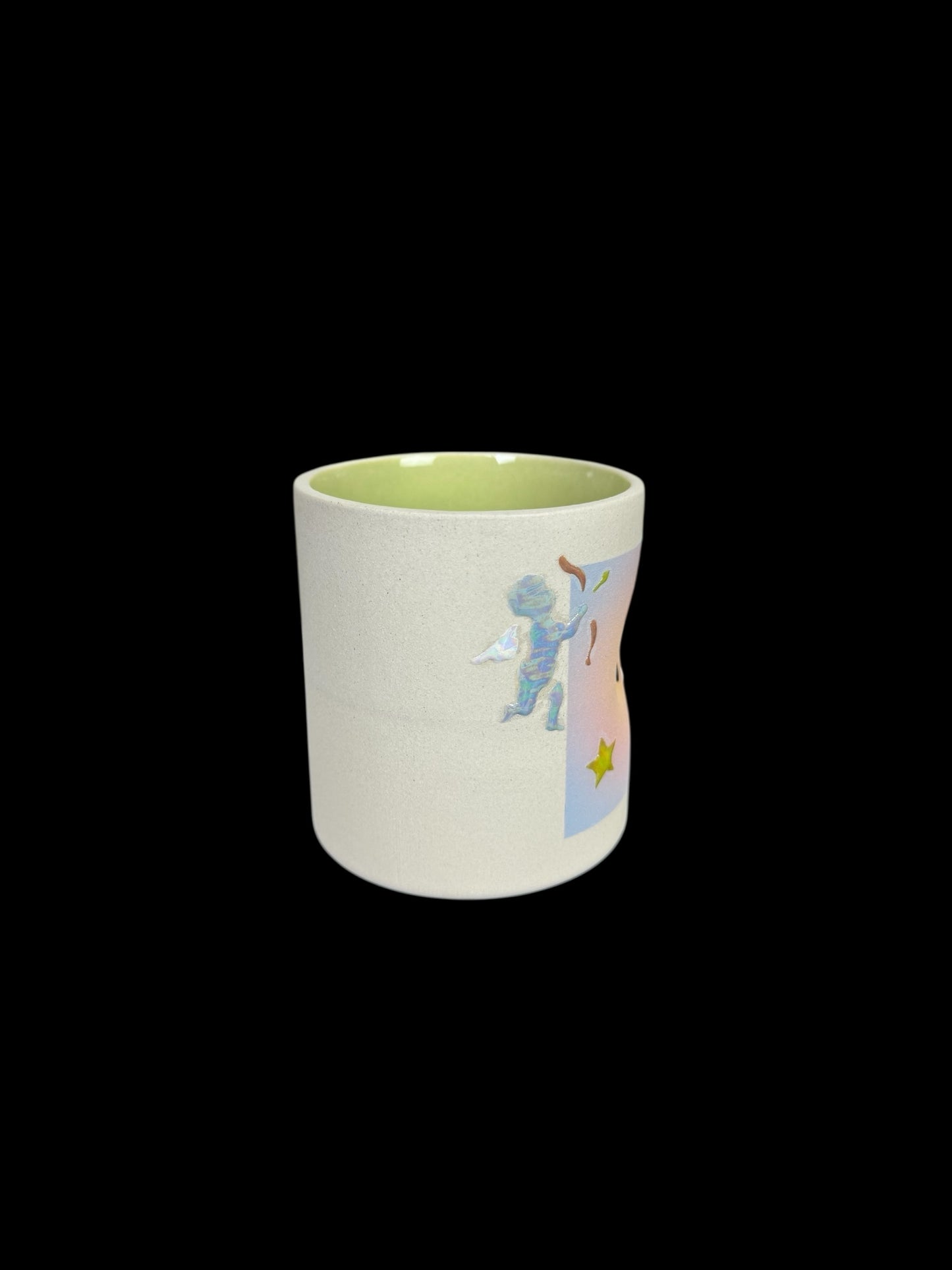 Indented Gradient Cup with Cupid
