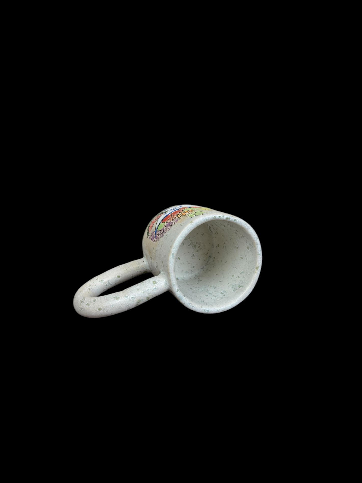 Fruit Bowl Carving Espresso Mug