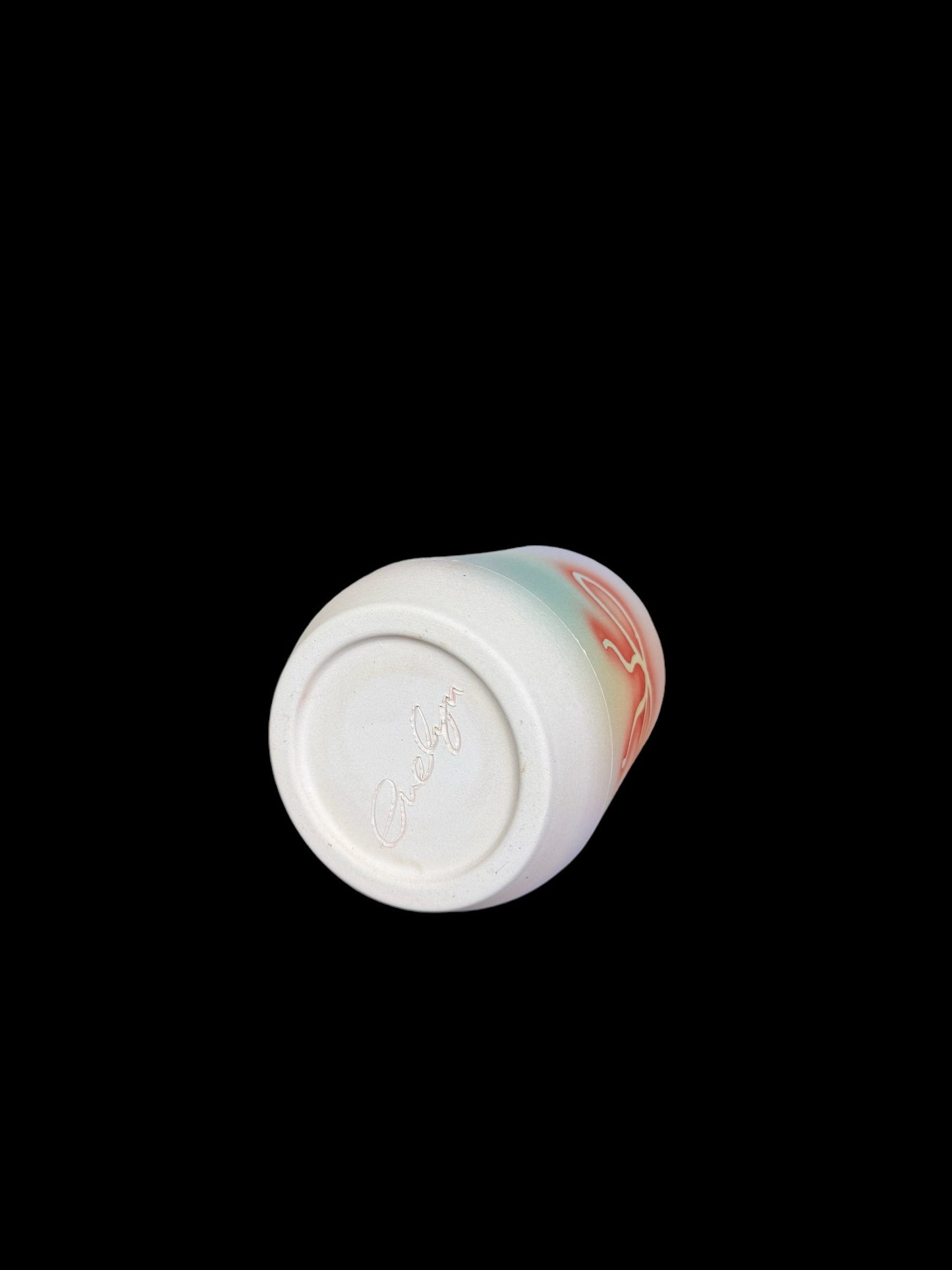 Airbrushed Bowtie Cup