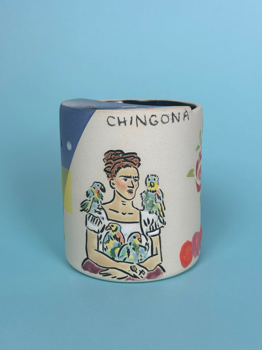 Frida Kahlo Travel Mug