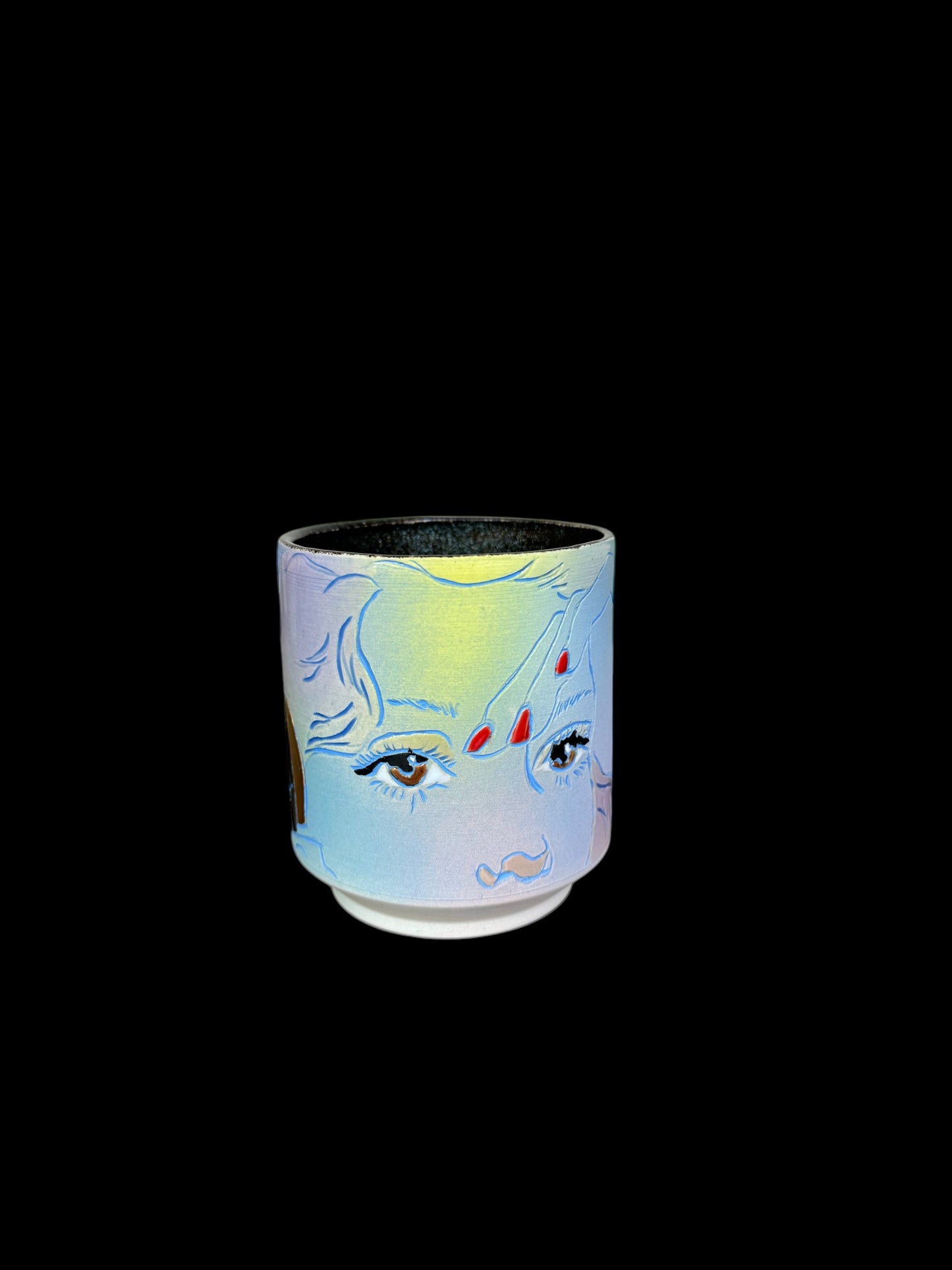 Retro Woman Cocktail Cup