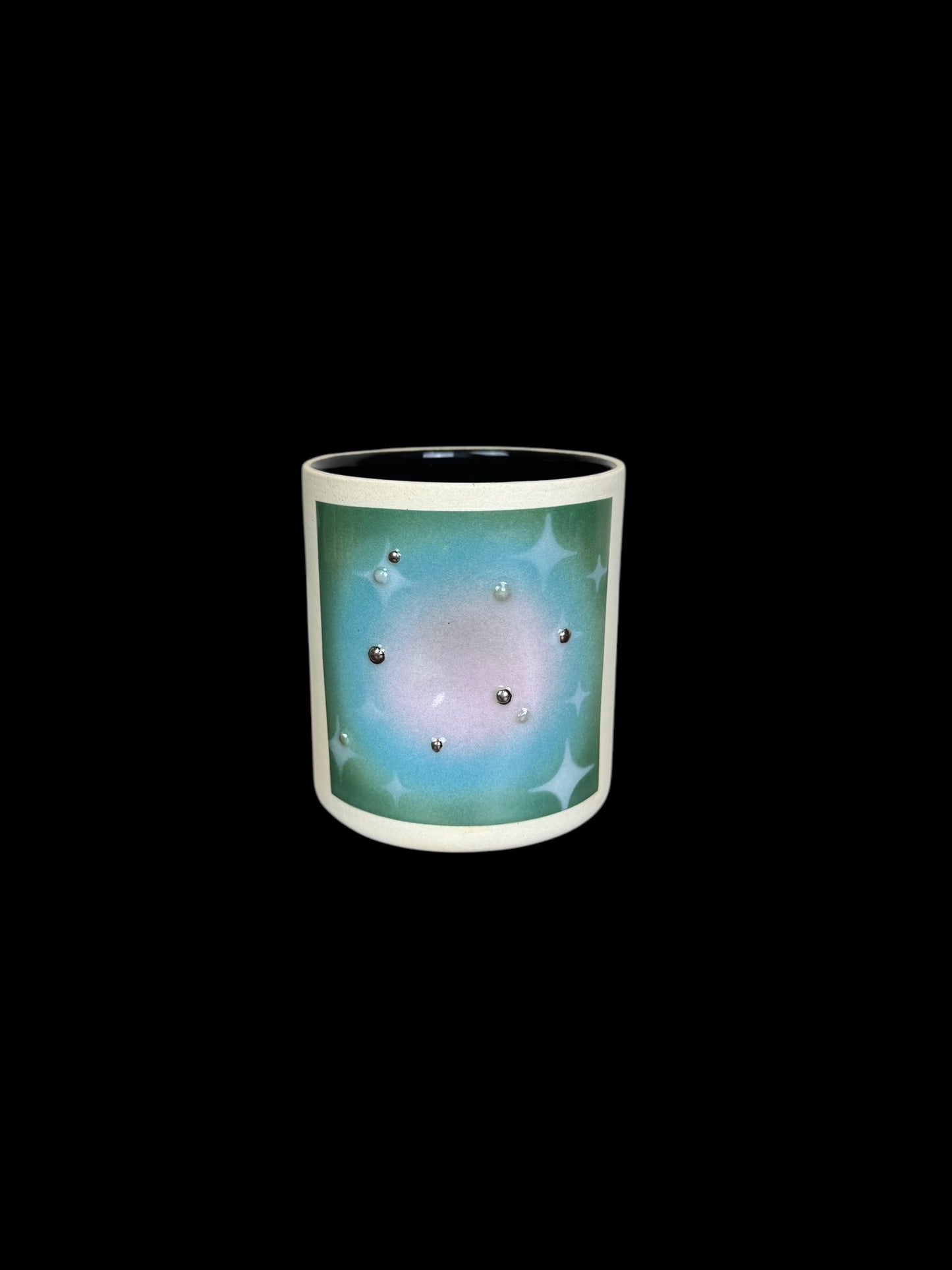 Pink to Green Gradient Cup