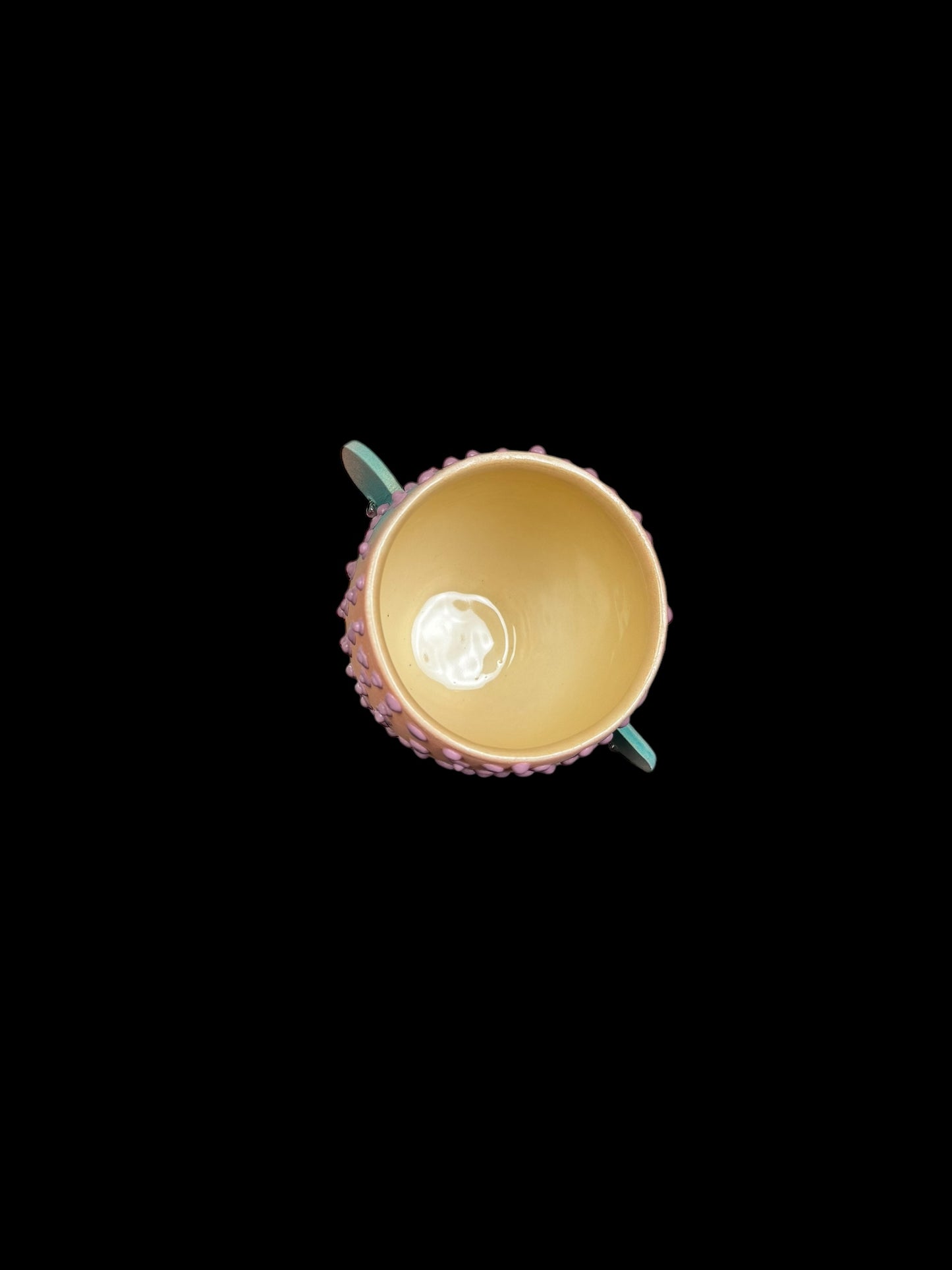 Gloopy Espresso Cup with Earrings