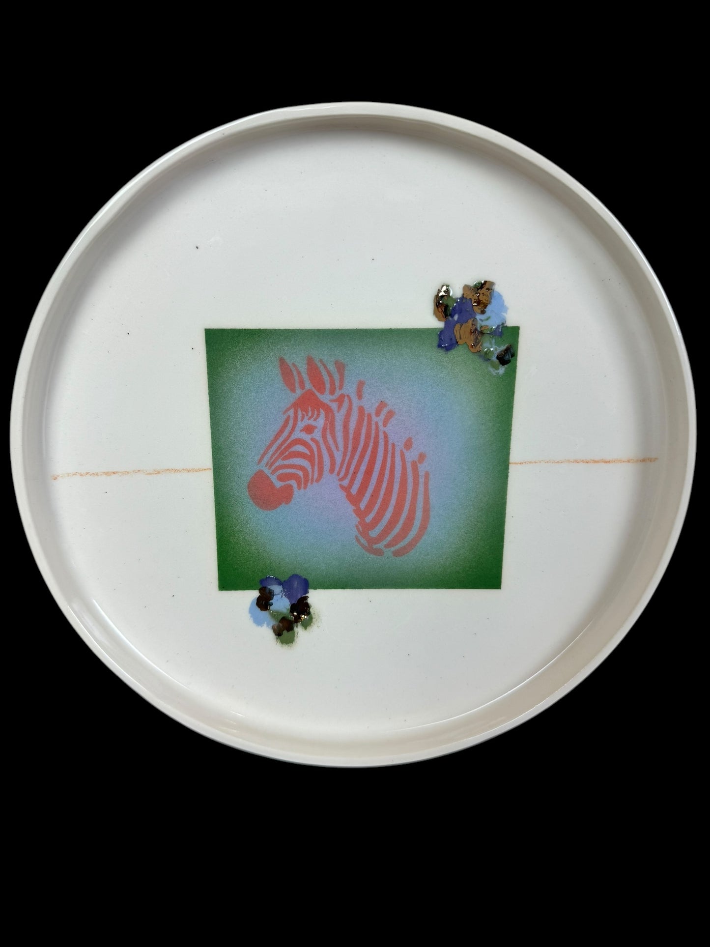 Zebra Plate