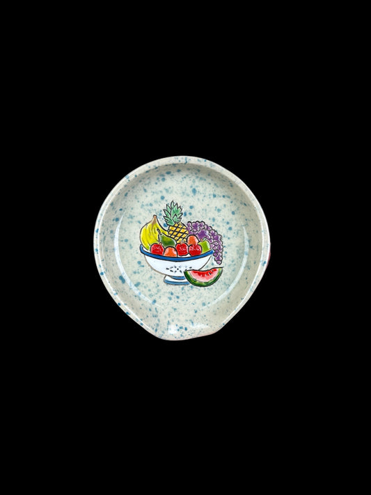 Fruit Bowl Carving Spoon Rest
