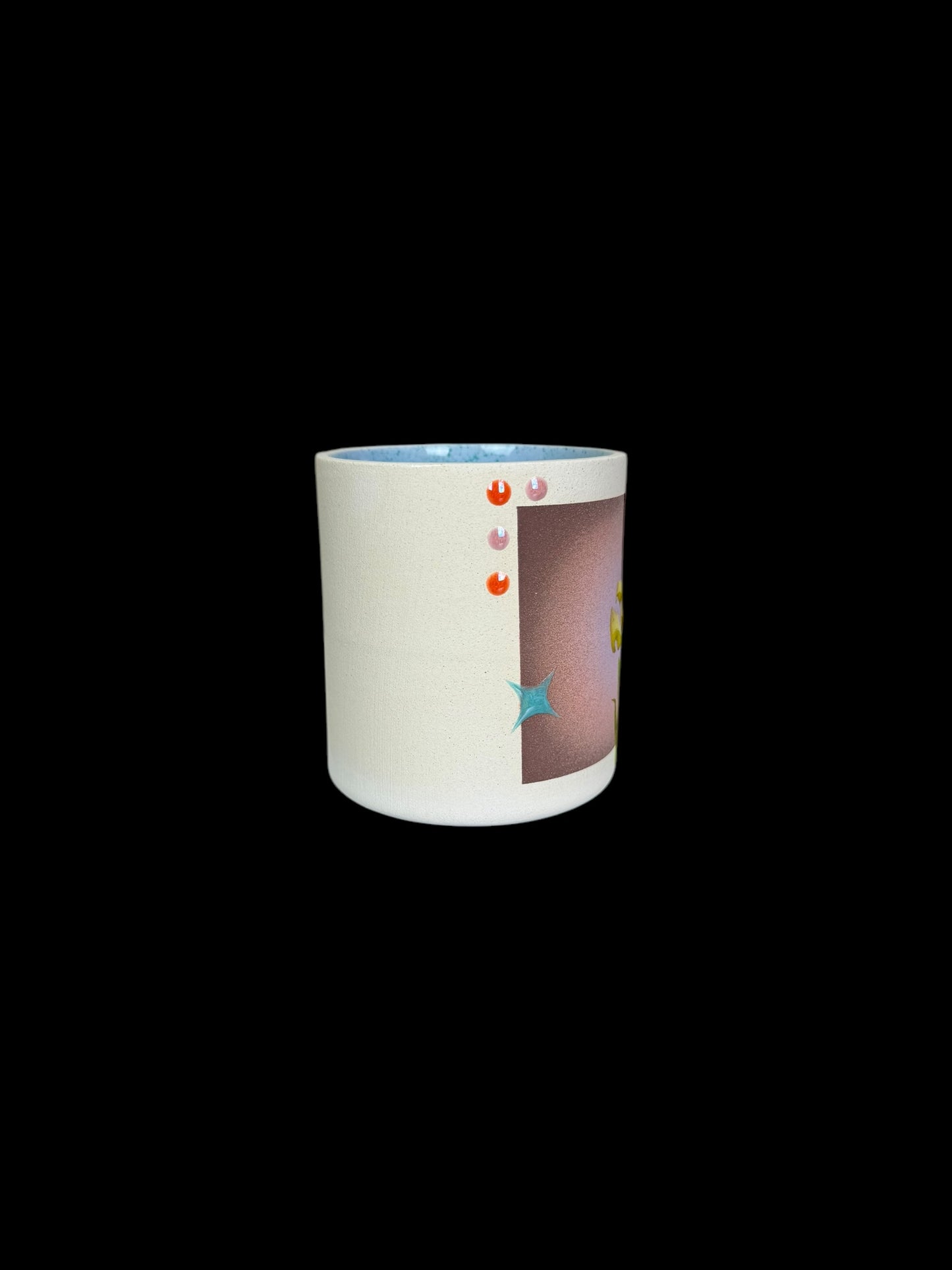 Airbrushed Tulip Cup with Stickers