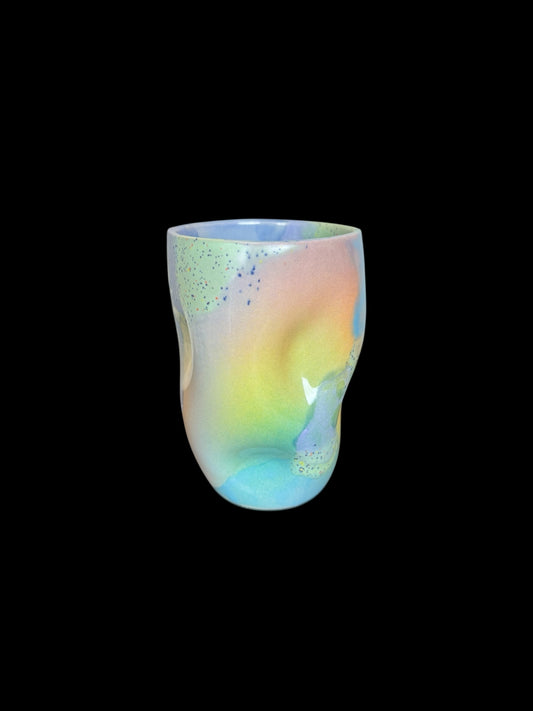 Multi-indented Colorful Tumbler#3