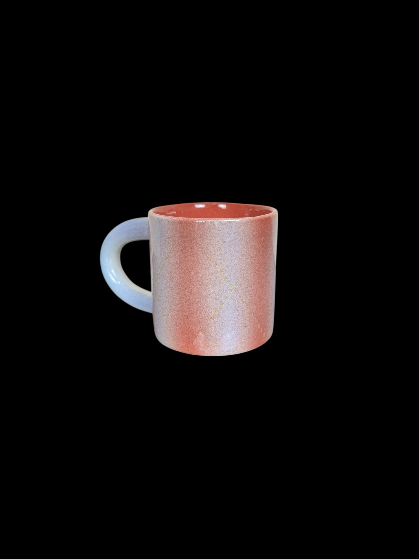 Vertical Striped Mug